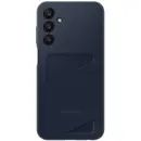 Husa Samsung Card Slot Case EF-OA156TBEGWW with card slot for Samsung Galaxy A15 / A15 5G - black and blue