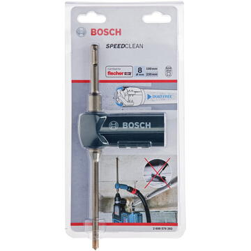 Bosch Burghiu cu aspirare SpeedClean SDS-Plus 9, 8x100x230mm