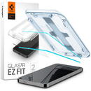Folie pentru Samsung Galaxy S24 Plus (set 2) - Spigen Glas.tR EZ FIT - Clear
