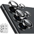Folie Camera pentru Samsung Galaxy S24 Ultra (set 2) - ESR Lens Protector Tempered Glass - Black