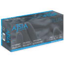 Manusi nitril AJSIA Plus, unica folosinta, nepudrate, 0.12mm, 100 buc/cutie - albastre - marime S