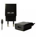 Incarcator de retea Beline Travel charger USB + microUSB 1A black
