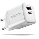 Incarcator de retea AXAGON ACU-PQ30W PD&QC wall charger 30W white