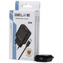 Incarcator de retea Beline Charger 30W USB-C + USB-C cable, black