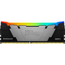 Memorie Kingston Memorie Fury Renegade RGB Intel XMP 2.0, 32GB, DDR4-3600MHz, CL18, Negru