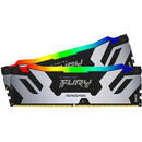 Memorie Kingston Kit Memorie Fury Renegade RGB Intel XMP 3.0, 48GB, DDR5-7200MHz, CL32, Dual Channel, Negru
