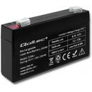 QOLTEC Battery AGM 6V 1.3Ah max. 0.39A