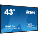 Monitor LED Iiyama LE4341UHS-B1 43inch  3840x2160pixeli Negru