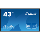 Monitor LED Iiyama LE4341S-B1 43 inch 1920x1080 pixeli Negru