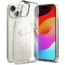 Husa Ringke iPhone 15 Plus Case Slim Glitter Clear