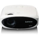 Videoproiector Lenco LPJ-900WH 250 lm Alb