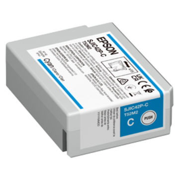 Epson SJIC42P-C - cyan - original - ink cartridge