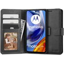 Husa Husa pentru Motorola Moto E32s / E32 / G22, Tech-Protect, Wallet, Neagra