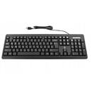 Tastatura Accura Murietta ACC-K1401, Cu fir, USB, Layout UKR, Negru