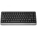 Tastatura A4-TECH A4TKLA47124, Fără fir, RF Wireless + Bluetooth, Layout US, Negru
