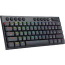 Tastatura Redragon K632 PRO Horus Mini, RGB, Cu fir, USB, Layout US, Negru