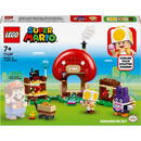 Set LEGO Super Mario - Nabbit la magazinul lui Toad, 230 piese