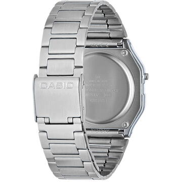CASIO Vintage Collection Digital Watch Unisex A163WA-1QES Black/Silver