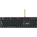 Tastatura Canyon Tastatura de gaming CND-SKB4-US, RGB LED, USB, Negru