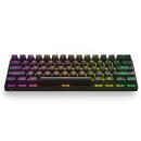 Tastatura Steelseries Tastatura mecanica de gaming S64843, RGB LED, Layout US, USB-C, Negru