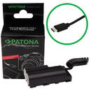 Acumulator dummy cu USB-C Patona Premium pentru NP-FM50 NP-F550 NP-F750 NP-F960 NP-F970 NP-FM500 NP-FM500H replace Sony - 9415