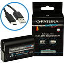 Acumulator replace Patona Platinum DMW-BLK22 2400mAh pentru Panasonic S5, G9, GH5, GH5S-1401