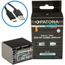 Acumulator replace Patona Platinum NP-FV100 3090mAh pentru Sony FDR-AX40 FDR-AX45-1395