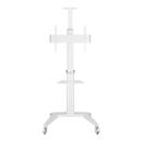 TECHLY Mobile TV stand 32-70 inches 70kg white