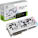 Placa video Asus nVidia GeForce RTX 4080 SUPER ROG STRIX Gaming White OC 16GB GDDR6X 256bit