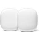 Router wireless Google Nest Wifi Pro 6e AX5400 Mesh Router (2-pack) - Snow