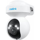 Camera de supraveghere Reolink E Series E560 4K 8MP Smart PTZ WiFi Camera with Auto Tracking, White