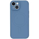 Husa Lemontti Husa Silicon iPhone 15 Plus MagSafe Albastru