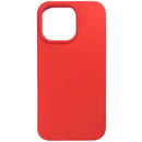 Husa Lemontti Husa Liquid Silicon MagCharge iPhone 14 Pro Rosu (protectie 360°, material fin, captusit cu microfibra)