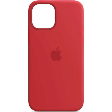Husa Apple iPhone 12 Pro Max Silicone Case with MagSafe - (PRODUCT)RED