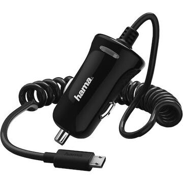 Hama 00178261, micro-USB, 2.4 A, negru