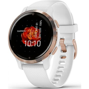 Smartwatch Garmin Venu 2S GPS Wi-Fi Rose Gold+White