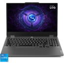 Notebook Lenovo 15.6'' LOQ 15IRX9 FHD IPS 144Hz Procesor Intel® Core™ i5-13450HX 20M Cache up to 4.60 GHz 16GB DDR5 512GB SSD GeForce RTX 4050 6GB Free DOS  Luna Grey