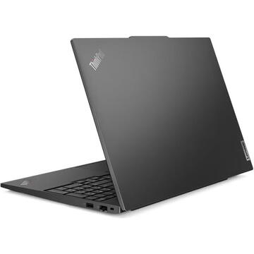 Notebook Lenovo ThinkPad E16 Gen 1 Intel Core i5 1335U 16inch WUXGA 8GB 512GB SSD Intel Iris Xe Graphics Windows 11 Pro Graphite Black