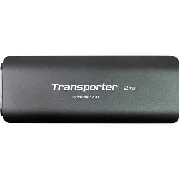 SSD Extern Patriot Transporter 2TB USB 3.2 Type C Black