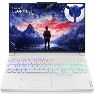 Notebook Lenovo Legion 7 16IRX9 16" 3.2K Intel Core i9-14900HX 32GB 1TB SSD nVidia GeForce RTX 4070 8GB No OS Glacier White