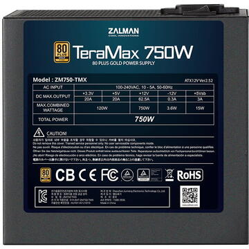Sursa Zalman TeraMax 750W 80+ Gold