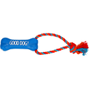 Jucarii animale DINGO Rope with blue bone - dog toy - 13 cm