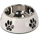 Castroane si adapatori animale DINGO Fibi white - dog bowl - 480 ml