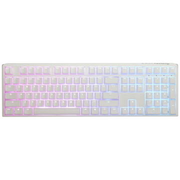 Tastatura DUCKY One 3 Classic Pure White Gaming RGB LED - MX-Speed-Silver (US)
