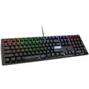 Tastatura Ducky Shine 7 PBT Gaming Tastatur - MX-Silent Red (US), RGB LED, blackout