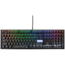 Tastatura Ducky Shine 7 PBT Gaming Tastatur - MX-Red (US), RGB LED, blackout