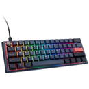 Tastatura Ducky One 3 Cosmic Blue Mini Gaming Keyboard, RGB LED - MX-Brown (US)