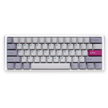 Tastatura Ducky One 3 Mist Grey Mini Gaming Keyboard, RGB LED - MX-Brown (US)