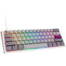 Tastatura Ducky One 3 Mist Grey Mini Gaming Keyboard, RGB LED - MX-Red (US)