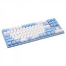Tastatura Varmilo VEA87 Sea Melody TKL Gaming Tastatur, MX-Brown, weiße LED - US Layout